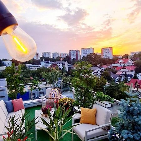 Penthouse Aeroport Iasi Apartment Luaran gambar