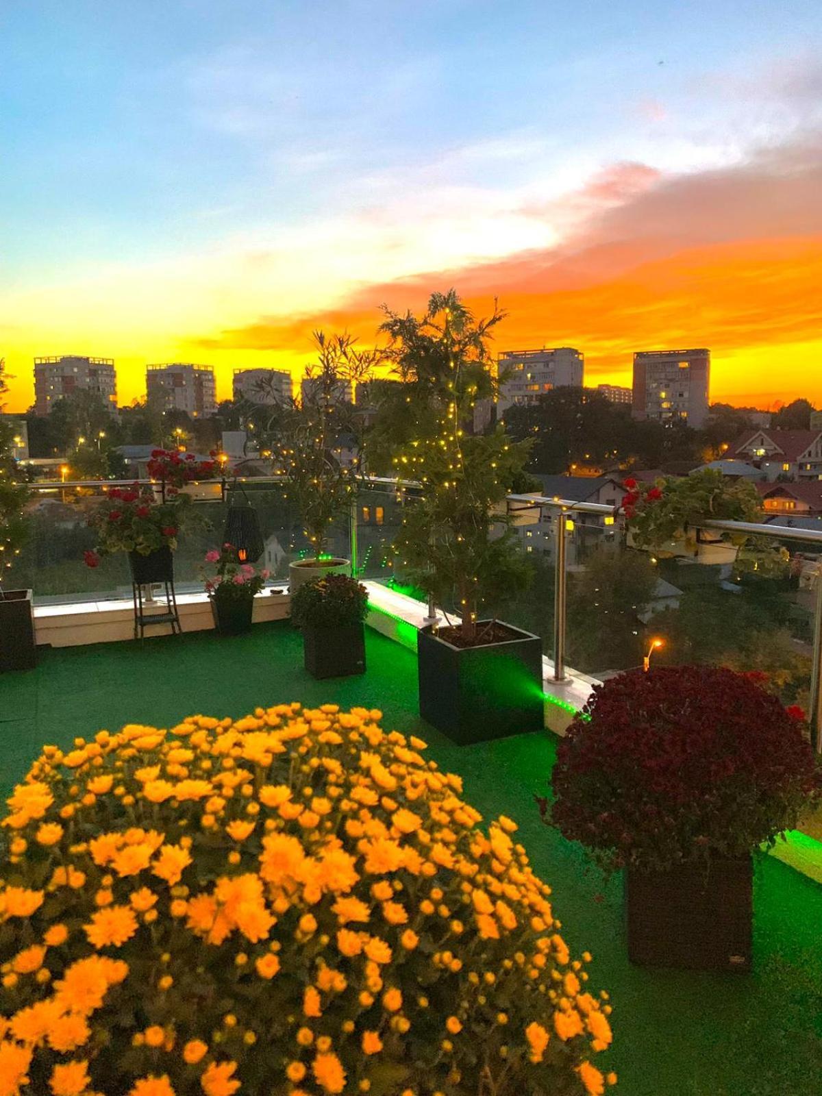 Penthouse Aeroport Iasi Apartment Luaran gambar